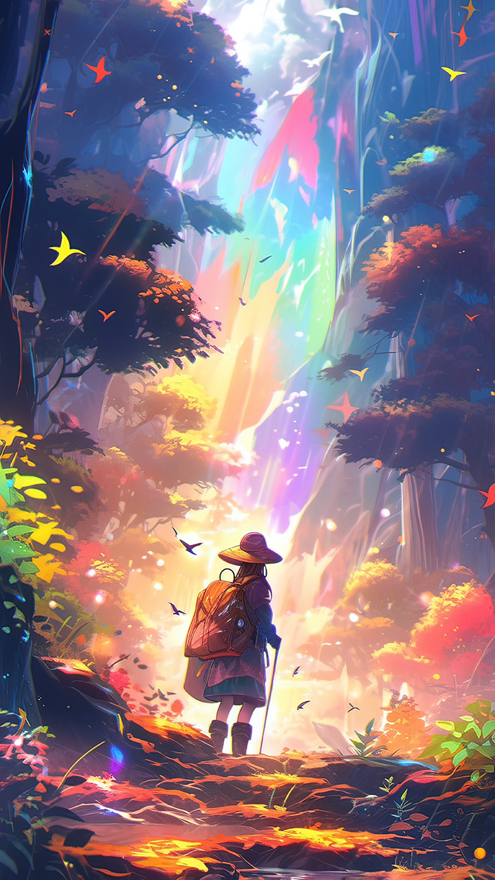 Chasing Colors: The Wanderlust Explorer